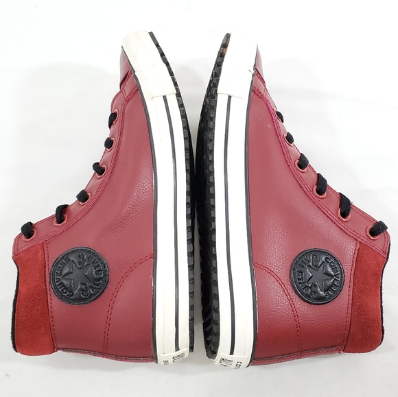 CONVERSE LEATHER HIGH TOP MEN 6 Sneakers - Picture 2 of 8